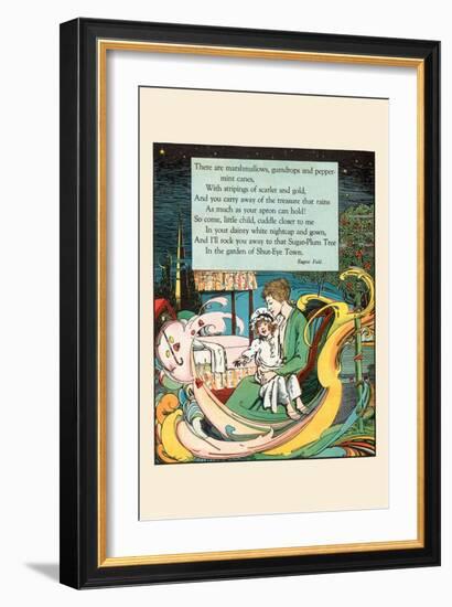 Cuddle Child-Eugene Field-Framed Art Print