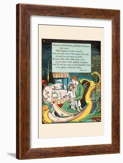 Cuddle Child-Eugene Field-Framed Art Print