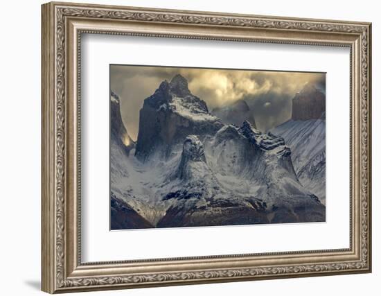 Cuerno Este, Cordillera Paine, Chile-Art Wolfe Wolfe-Framed Photographic Print