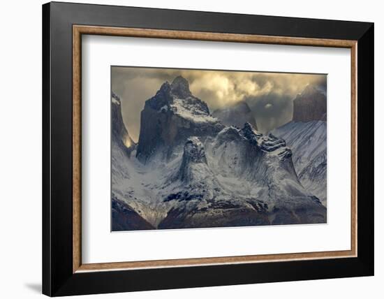 Cuerno Este, Cordillera Paine, Chile-Art Wolfe Wolfe-Framed Photographic Print