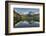 Cuernos del Paine reflecting on lake, Torres del Paine National Park, Chile, Patagonia-Adam Jones-Framed Photographic Print