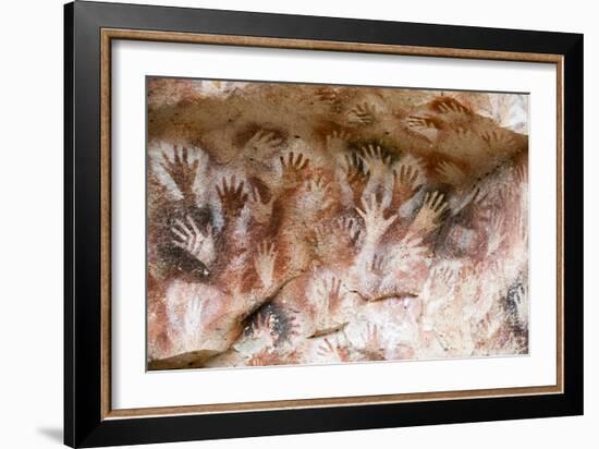 Cueva de las Manos (Cave of Hands), UNESCO World Heritage Site, Patagonia, Argentina-Alex Treadway-Framed Photographic Print