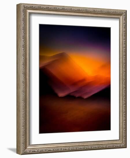 Cuillin Fire-Lynne Douglas-Framed Photographic Print