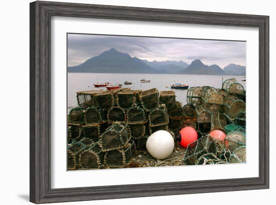 Cuillin Hills from Elgol, Isle of Skye, Highland, Scotland-Peter Thompson-Framed Photographic Print