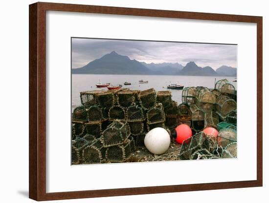 Cuillin Hills from Elgol, Isle of Skye, Highland, Scotland-Peter Thompson-Framed Photographic Print