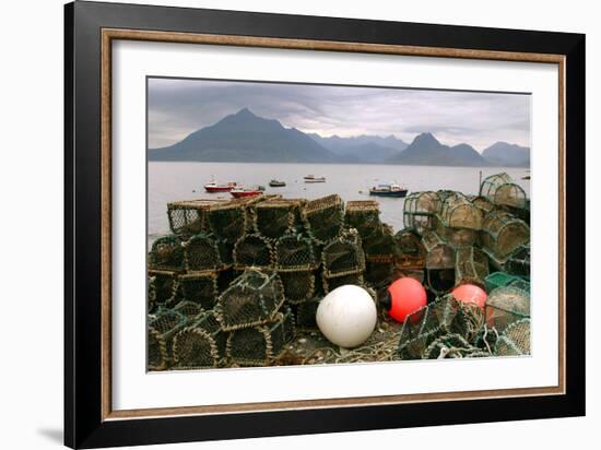 Cuillin Hills from Elgol, Isle of Skye, Highland, Scotland-Peter Thompson-Framed Photographic Print