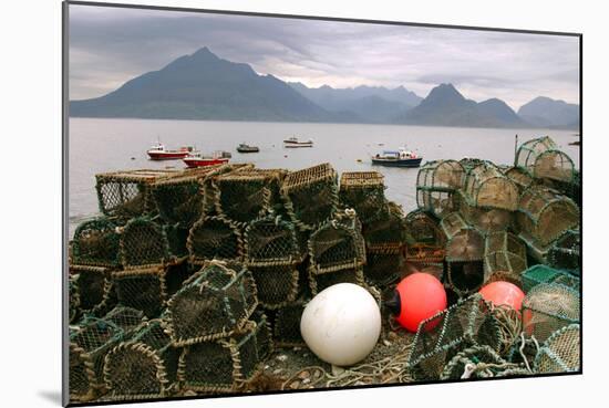 Cuillin Hills from Elgol, Isle of Skye, Highland, Scotland-Peter Thompson-Mounted Photographic Print