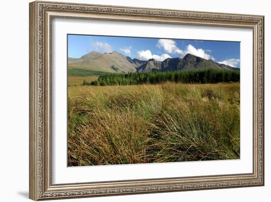 Cuillin Hills from Glen Brittle, Isle of Skye, Highland, Scotland-Peter Thompson-Framed Photographic Print