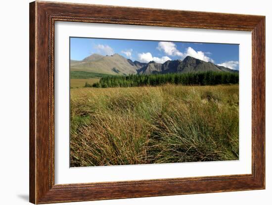 Cuillin Hills from Glen Brittle, Isle of Skye, Highland, Scotland-Peter Thompson-Framed Photographic Print