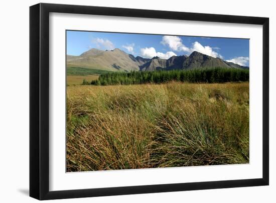 Cuillin Hills from Glen Brittle, Isle of Skye, Highland, Scotland-Peter Thompson-Framed Photographic Print