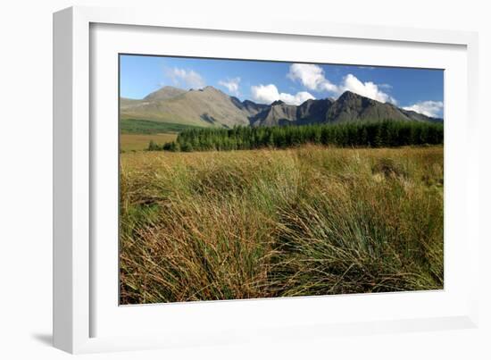 Cuillin Hills from Glen Brittle, Isle of Skye, Highland, Scotland-Peter Thompson-Framed Photographic Print