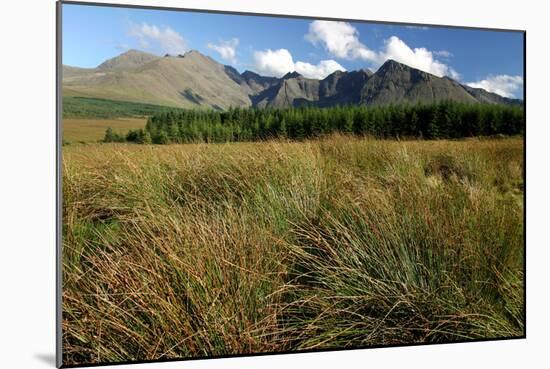 Cuillin Hills from Glen Brittle, Isle of Skye, Highland, Scotland-Peter Thompson-Mounted Photographic Print