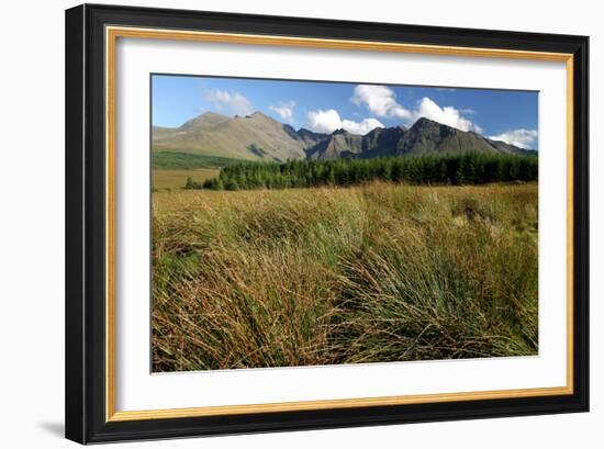 Cuillin Hills from Glen Brittle, Isle of Skye, Highland, Scotland-Peter Thompson-Framed Photographic Print