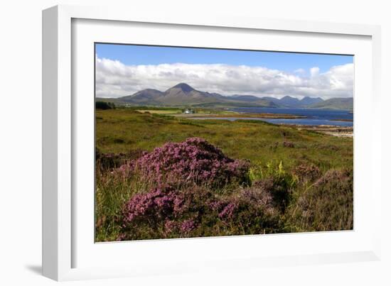 Cuillin Hills, Isle of Skye, Highland, Scotland-Peter Thompson-Framed Photographic Print