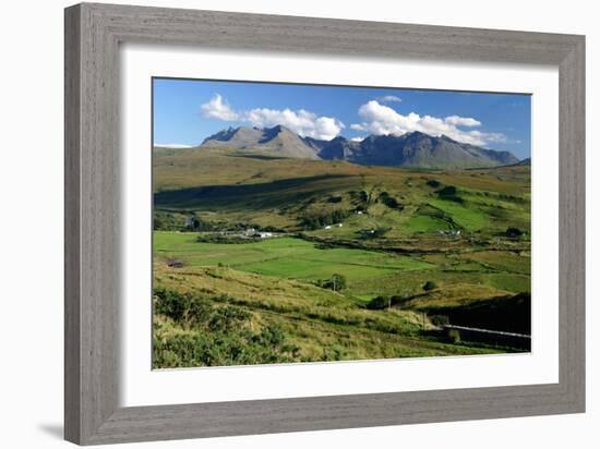 Cuillin Hills, Isle of Skye, Highland, Scotland-Peter Thompson-Framed Photographic Print