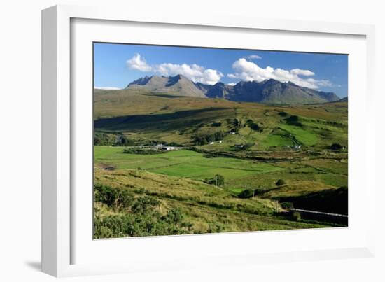 Cuillin Hills, Isle of Skye, Highland, Scotland-Peter Thompson-Framed Photographic Print