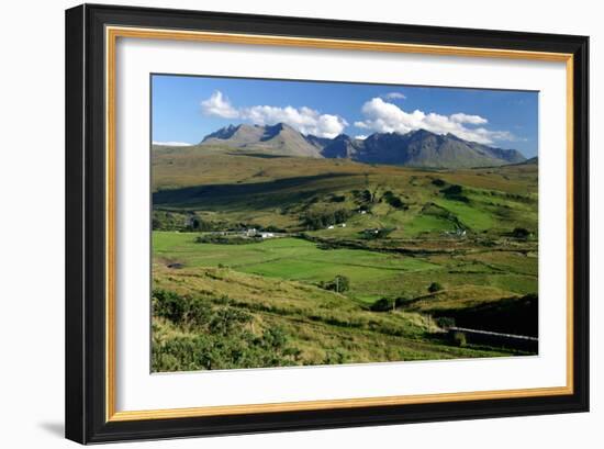 Cuillin Hills, Isle of Skye, Highland, Scotland-Peter Thompson-Framed Photographic Print