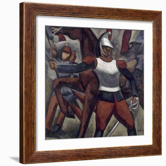 Cuirassier-Roger de La Fresnaye-Framed Giclee Print