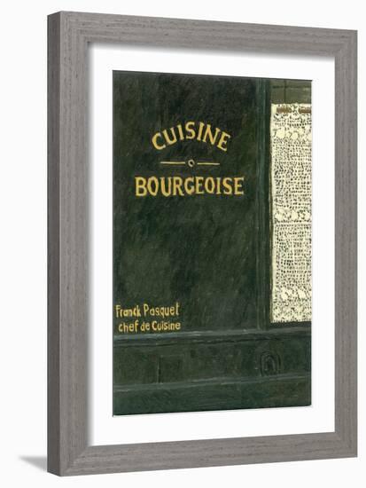 Cuisine Bourgeoise, 2006-Delphine D. Garcia-Framed Giclee Print