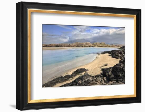 Culfin Estuary, Mweelrea Mountains, Connemara, County Galway,Connacht, Republic of Ireland, Europe-Carsten Krieger-Framed Photographic Print