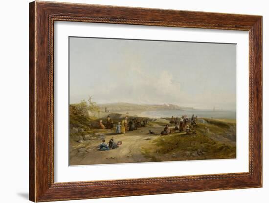 Cullercoats from Tynemouth-John Wilson Carmichael-Framed Giclee Print