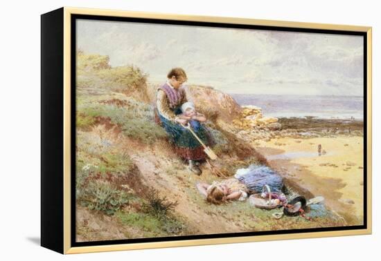 Cullercoats-Myles Birket Foster-Framed Premier Image Canvas