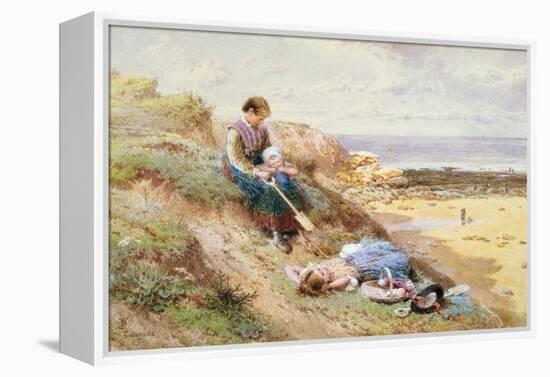 Cullercoats-Myles Birket Foster-Framed Premier Image Canvas