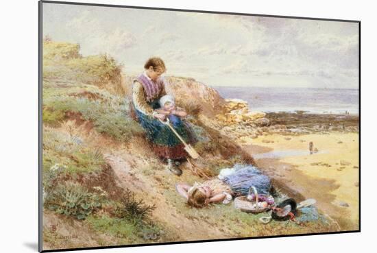 Cullercoats-Myles Birket Foster-Mounted Giclee Print