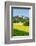 Cultivated Landscape with Meadows and Fields, Behind Andechs Abbey, Andechs, Bavaria, Germany-Andreas Vitting-Framed Photographic Print