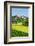 Cultivated Landscape with Meadows and Fields, Behind Andechs Abbey, Andechs, Bavaria, Germany-Andreas Vitting-Framed Photographic Print