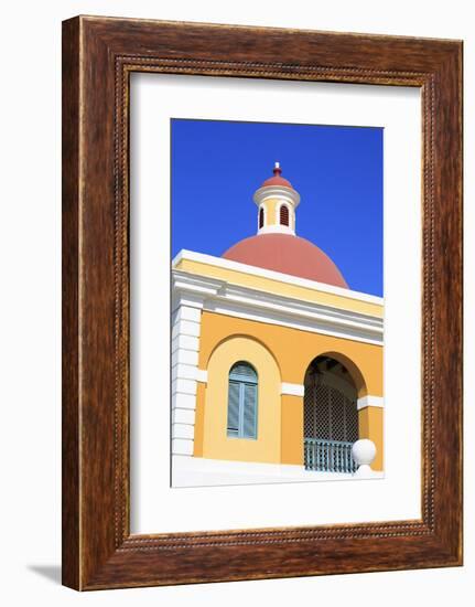 Cultural Institute in Old San Juan, Puerto Rico, West Indies, Caribbean, Central America-Richard Cummins-Framed Photographic Print