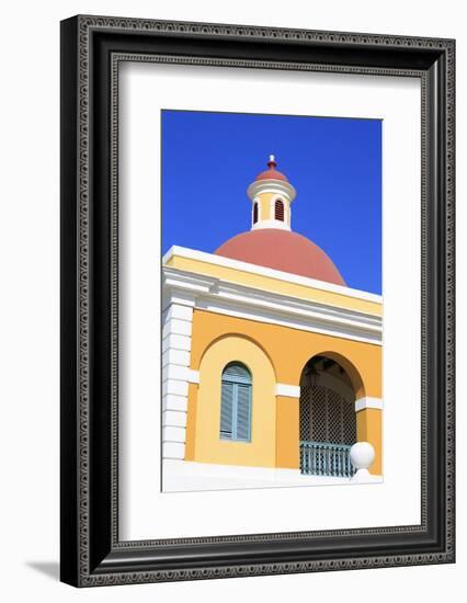 Cultural Institute in Old San Juan, Puerto Rico, West Indies, Caribbean, Central America-Richard Cummins-Framed Photographic Print