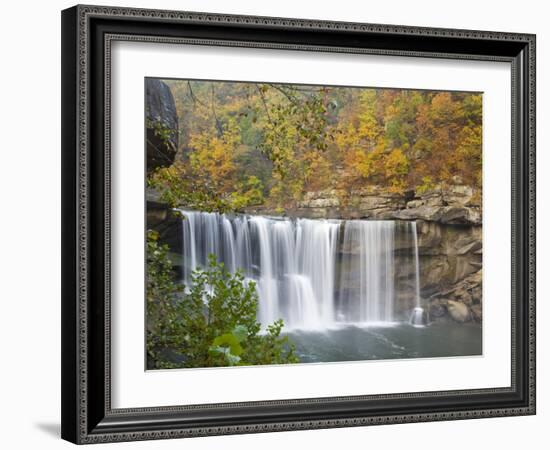 Cumberland Falls State Park near Corbin, Kentucky, USA-Chuck Haney-Framed Photographic Print