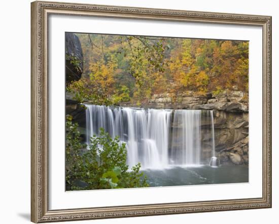 Cumberland Falls State Park near Corbin, Kentucky, USA-Chuck Haney-Framed Photographic Print