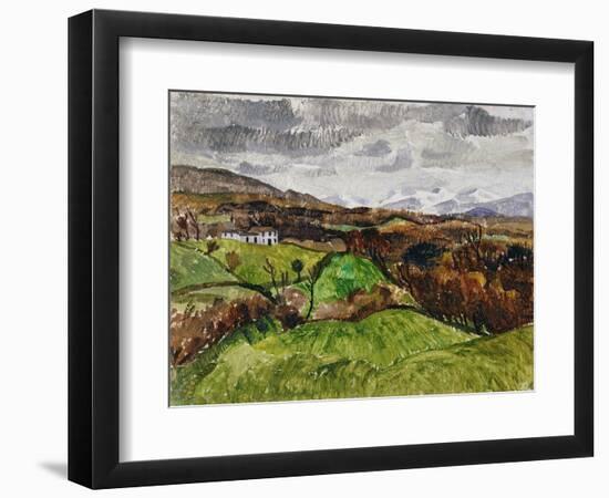 Cumberland Landscape, 1928-Christopher Wood-Framed Giclee Print