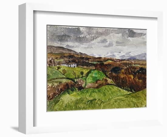 Cumberland Landscape, 1928-Christopher Wood-Framed Giclee Print