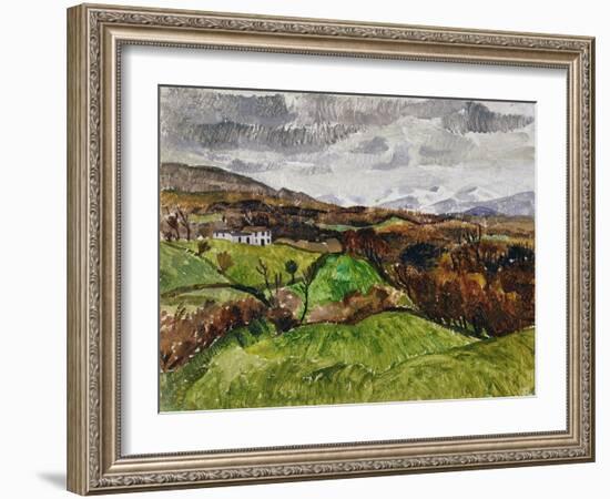 Cumberland Landscape, 1928-Christopher Wood-Framed Giclee Print