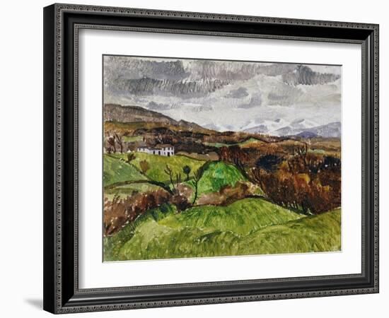 Cumberland Landscape, 1928-Christopher Wood-Framed Giclee Print