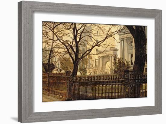 Cumberland Terrace, Regent's Park, C.1878-James Tissot-Framed Giclee Print