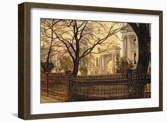 Cumberland Terrace, Regent's Park, C.1878-James Tissot-Framed Giclee Print