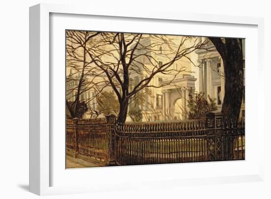 Cumberland Terrace, Regent's Park, C.1878-James Tissot-Framed Giclee Print