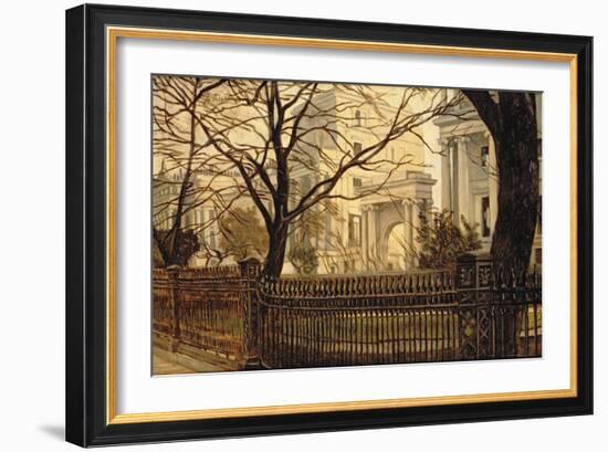 Cumberland Terrace, Regent's Park, C.1878-James Tissot-Framed Giclee Print