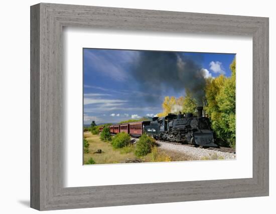 Cumbres and Toltec Scenic Railroad, Chama, New Mexico-Maresa Pryor-Luzier-Framed Photographic Print