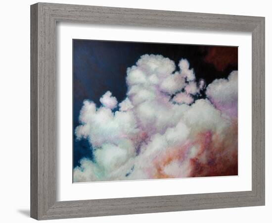 Cumulus, 2021 (acrylic on board)-Helen White-Framed Giclee Print