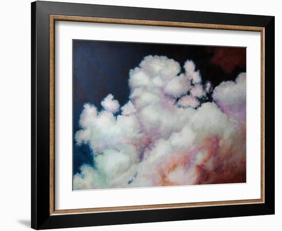 Cumulus, 2021 (acrylic on board)-Helen White-Framed Giclee Print