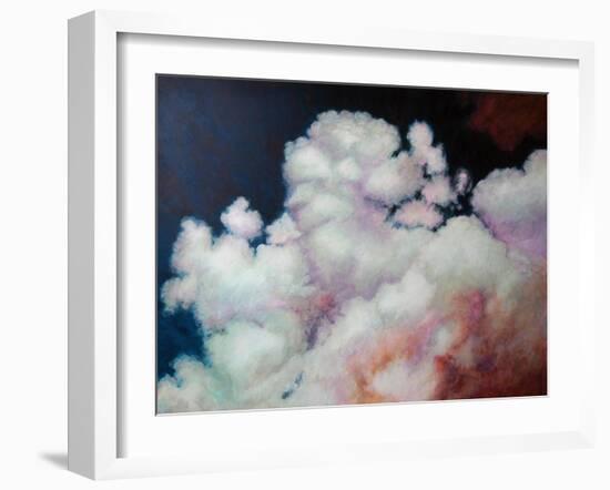 Cumulus, 2021 (acrylic on board)-Helen White-Framed Giclee Print
