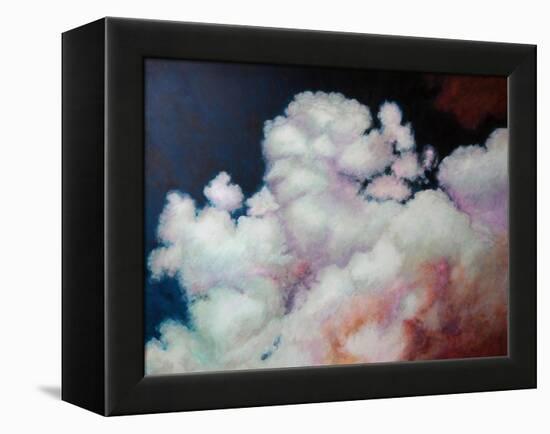 Cumulus, 2021 (acrylic on board)-Helen White-Framed Premier Image Canvas