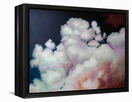 Cumulus, 2021 (acrylic on board)-Helen White-Framed Premier Image Canvas