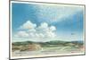 Cumulus, Altocumulus and Cirrocumulus Clouds-null-Mounted Art Print