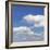 Cumulus Clouds, Blue Sky, Summer, Germany, Europe-Markus Lange-Framed Photographic Print